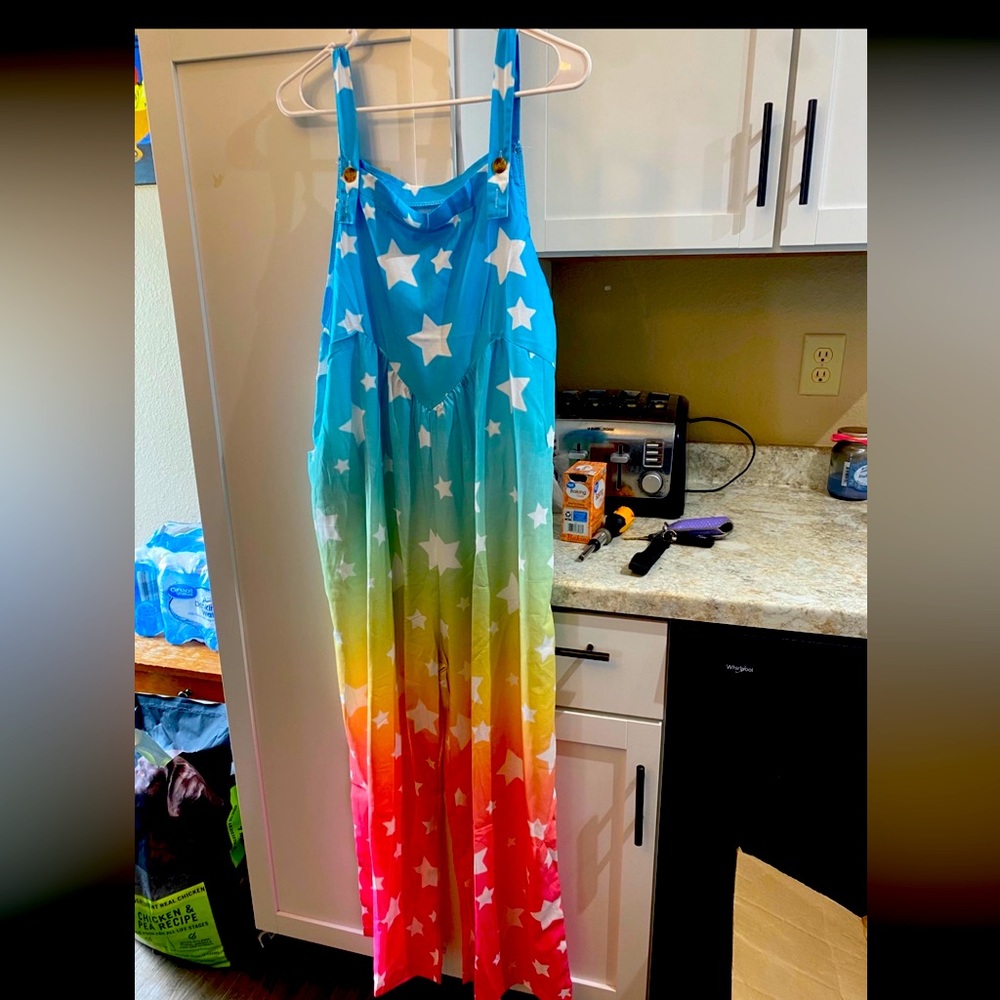 Rainbow romper